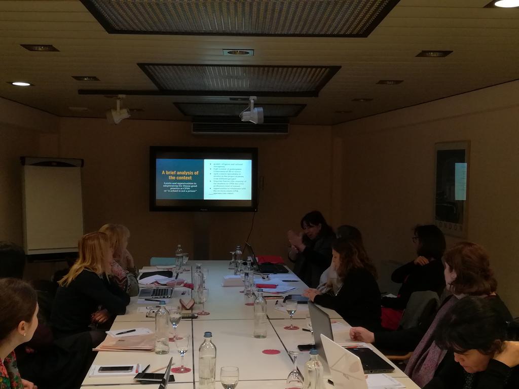 RemDuties's tweet photo. International Meeting #Brussels. All partners together finding ways to prevent #ViolentRadicalization through #Education. @AssociacioAmbit @GruppoCEIS @FDProfessional @VHSCham @cpip @EUErasmusPlus @EU_Social https://t.co/JWB7cK23Di
