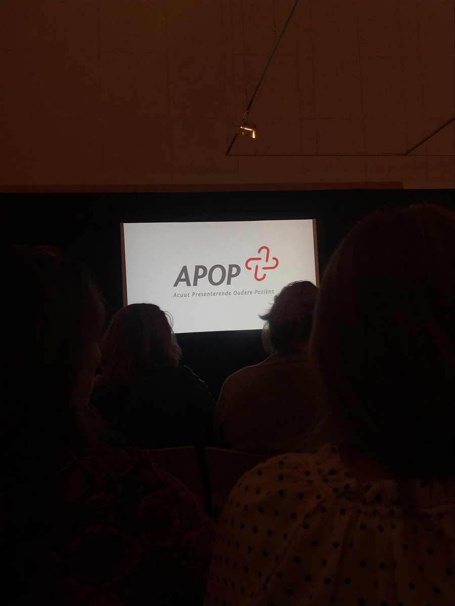 Vandaag zijn wij aanwezig bij het Nationaal symposium Spoedzorg voor ouderen #spoedzorg #acute #zorg #ouderen #netwerk #apop
