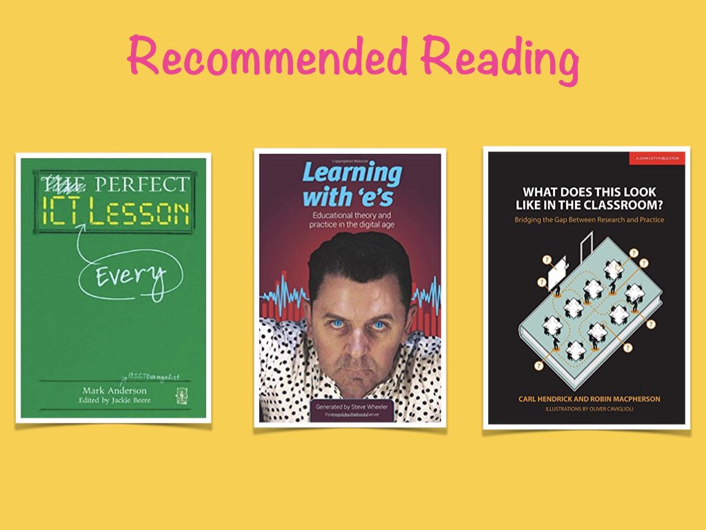 KateJones_teach's tweet image. If you’re interested in #edtech then I can recommend these 3 fabulous books which explore purposeful &amp;amp; effective use of technology in the classroom #TeachUAEchat #ADEchat What books linked to edtech would you recommend?