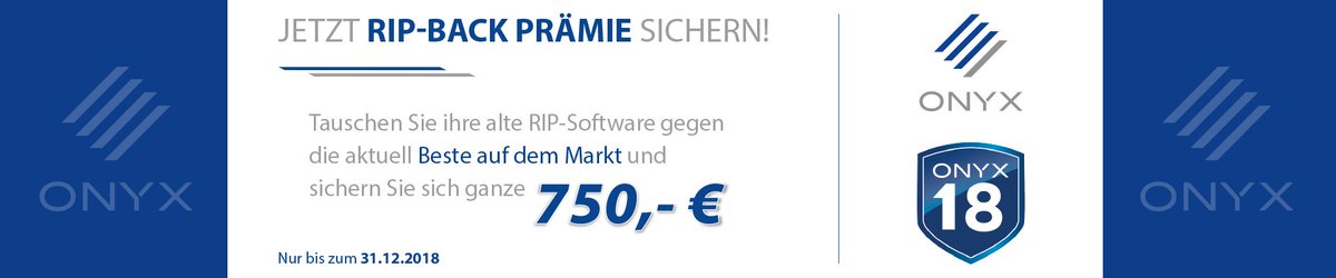 Sign_Center's tweet photo. Du brauchst einen neue ONYX-RIP Software? Dann sicher dir jetzt deine 750€ RIP-BACK-Prämie
 https://t.co/iCUJ8s71uv
#onxy18
#ripsoftware
#diebesteripsoftwarederwelt https://t.co/4F5OGz37kb