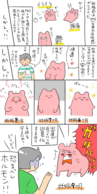 妊婦はホルモンの奴隷 