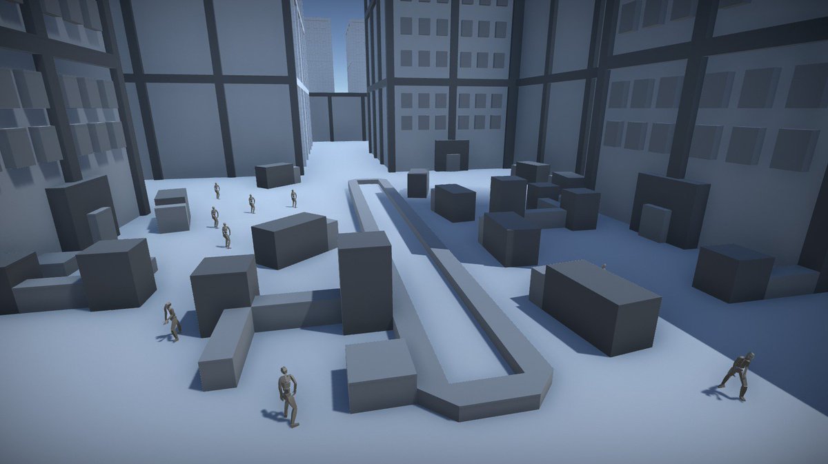 🅹🅱 Twitterissä: "Outside layout with zombi in my abandoned city ...