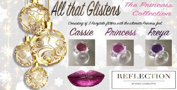 ReflectionbyEC's tweet photo. All that Glistens Christmas Collection! 

The princess collection! 
Launches 26th November! 
Just £12 the perfect gift for yourself or a loved one this Christmas! 

#christmas #glitter #sparkle #gifts #gift #bundle #collection https://t.co/ufNjYuaJHf