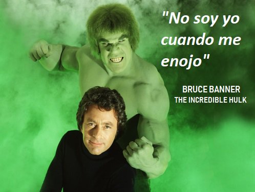 NicteLocutora's tweet photo. #FraseMix
Un científico se expone a altos niveles de rayos gamma durante un accidente en el laboratorio donde trabaja, sufre cambios físicos que se hacen evidentes cuando pierde los estribos. Bruce Banner dijo: "No soy yo cuando me enojo" #WednesdayWisdom #GeneracionMIX https://t.co/h5SEDv6Yiu