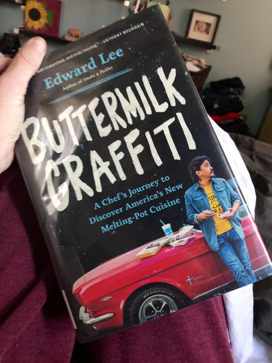 Morning read: #ButtermilkGraffiti by @chefedwardlee 

“I like foods that punish the uninitiated.” 🤣