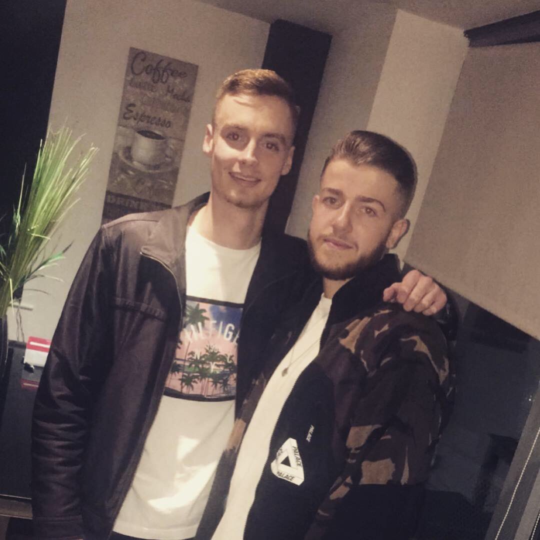 N_Sissons's tweet photo. Happy birthday brother hope your having a sick time in New York😆, much love g 🕺💙 @jxshberry https://t.co/KdYsTCcjF9