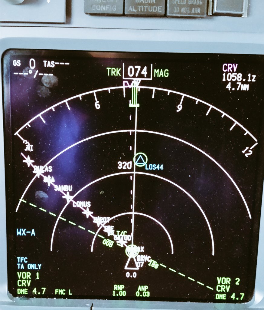 meck737's tweet photo. Les dejo una imagen de la posición de LOS44 en el #ARASanJuan, prácticamente en la prolongación de pista 07 de Comodoro unas 320 millas náuticas. La idea fue de  @gabrielzubim y me pareció muy buena. A no olvidarlos. 💪 https://t.co/9SxBjGxwbx