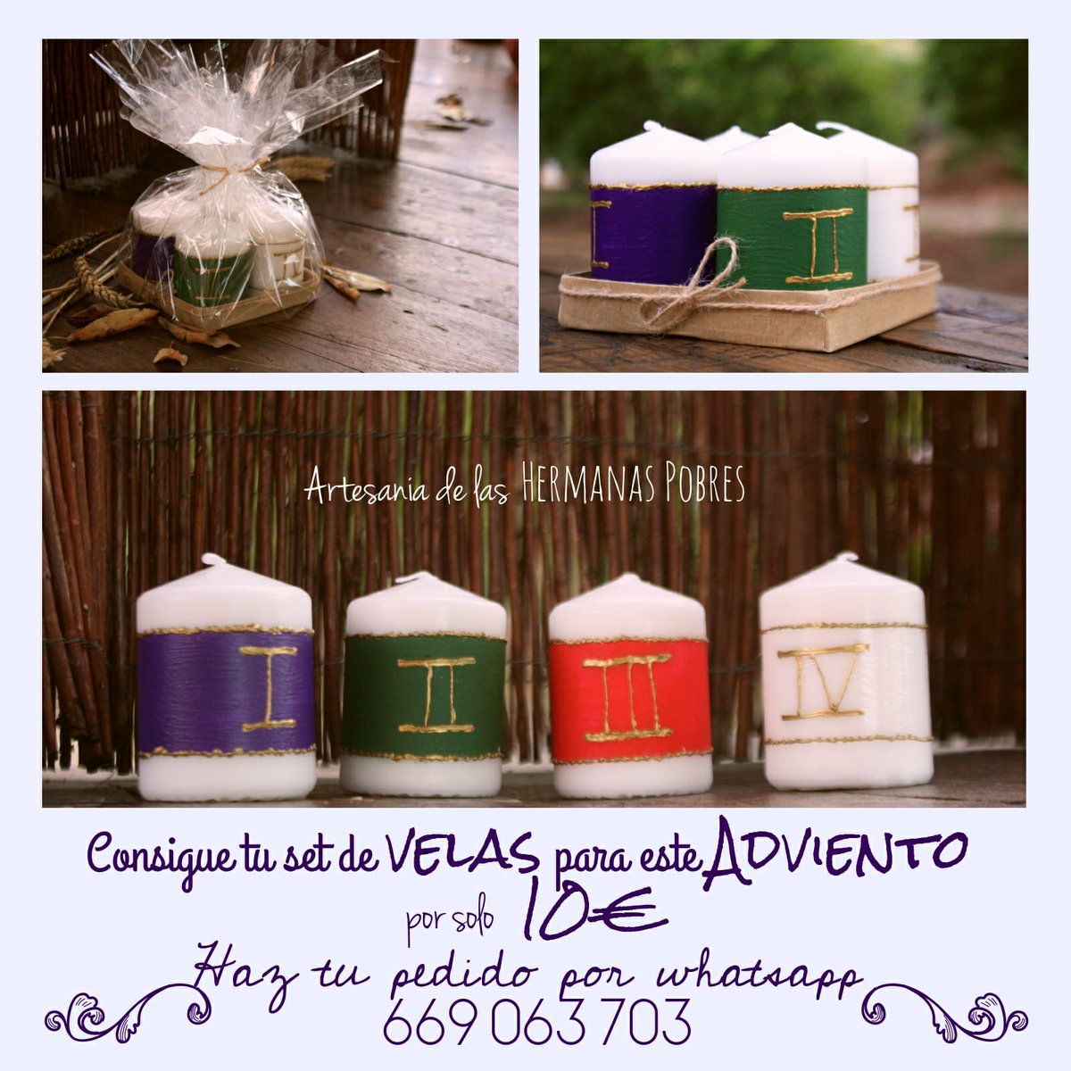 Las clarisas de Algezares elaboran velas para Adviento
diocesisdecartagena.org/las-clarisas-d…