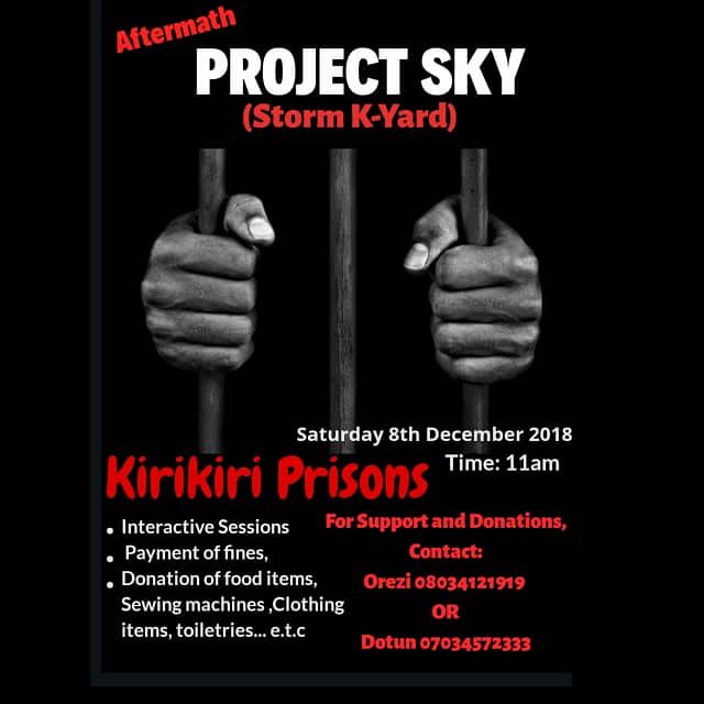 Dorthmaen's tweet image. Join us today as we attempt to decongest our prisons and do our part in order to salvage this situation.

Join #aftermath #ProjectSky #yourchangecanchangealife