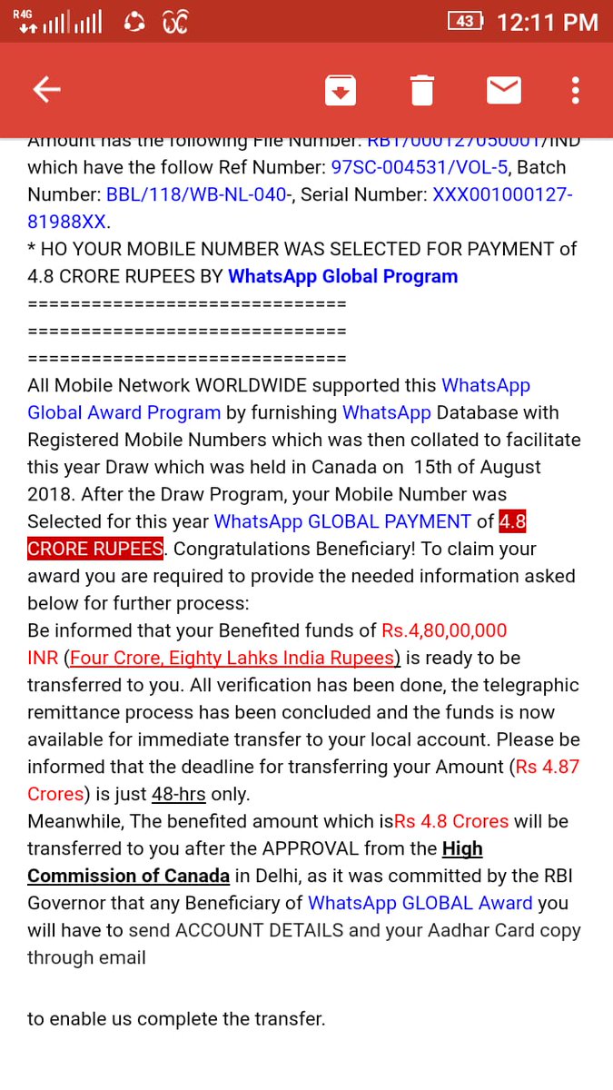 DpkaJessie's tweet photo. Kindly check this @RBI 
Someone named Tarun contacted my neighbor this morning with the following details as RBI GM Delhi.. https://t.co/4SrLoY1AMo
