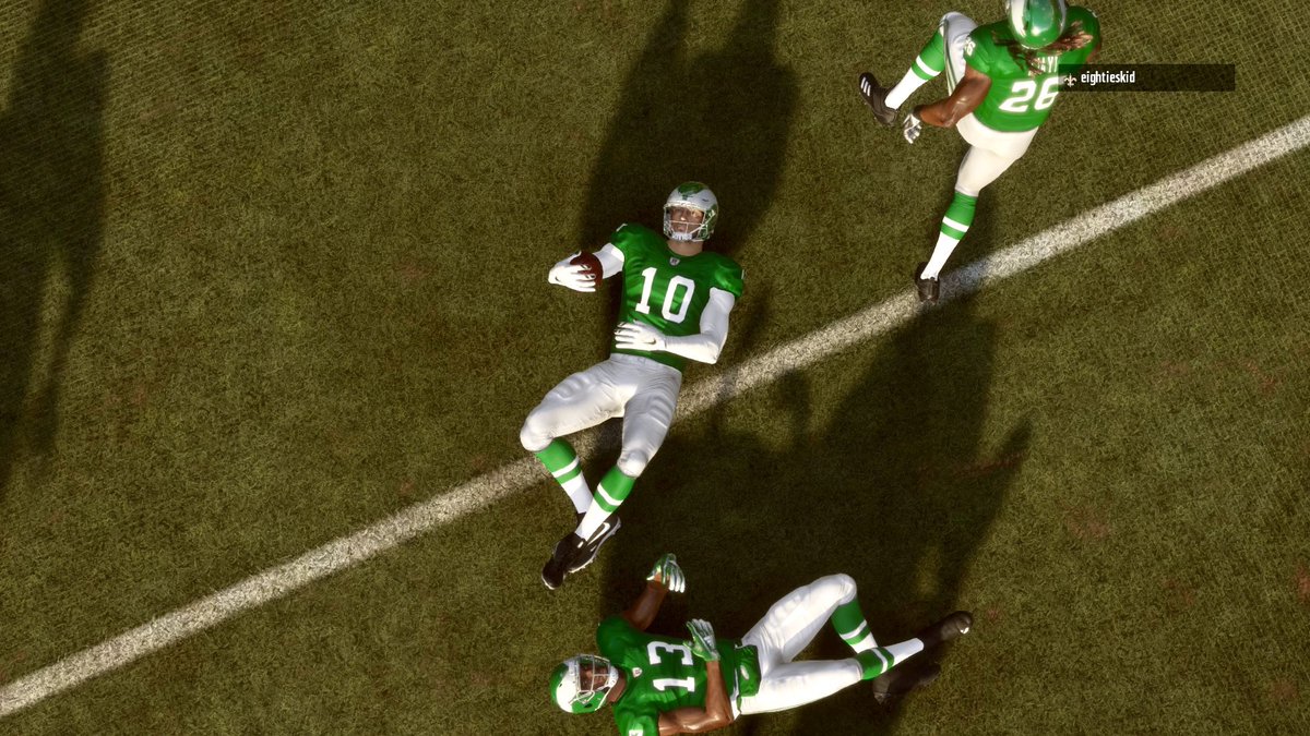 DullyDaygoTM's tweet photo. Moving the chains on the ground was the key to our victory. JayTrain 27carries 119yds & 2TDs & ofcourse the Master Splinter Carson Wentz first gm back on the field. “I’m not 99 yet so idk why coach calls me that.” -C.Wentz@ANZAC_CFM #AMLpics #AMLplayoffs https://t.co/PhQ6EpXo6J