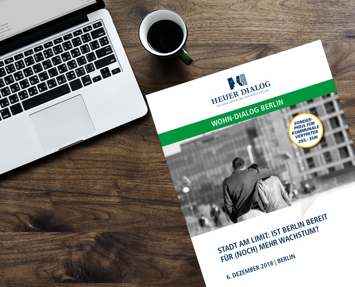 Wie geh's weiter am Wohnunsgmarkt: Ist #Berlin bereits für noch mehr Wachstum? Diesktutiren Sie u.a. mit <a href="/PR_ibb/">Investitionsbank Berlin</a> <a href="/Drees_Sommer/">Drees & Sommer</a> @instone_re @bulwiengesa @cg_gruppe! Mehr hier: heuer-dialog.de/10915