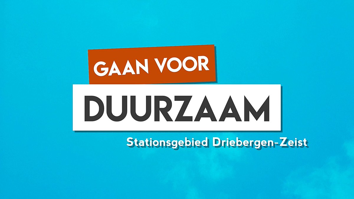 Voor Gaan voor Duurzaam gingen we langs bij Stationsgebied Driebergen-Zeist van <a href="/ProRail/">ProRail</a> en @BAMinfra_nl een nieuw duurzaam station in een groene omgeving. Bekijk hier hun lessen over samenwerken en betrokkenheid: ow.ly/U0EE30mHiVj in samenwerking met <a href="/CaptCoCreation/">Captain Co-Creation</a>