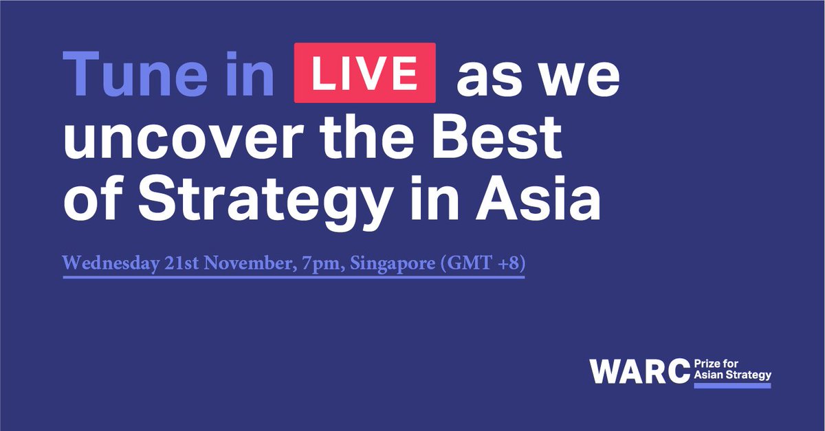 WARC Asia Pacific tweet media