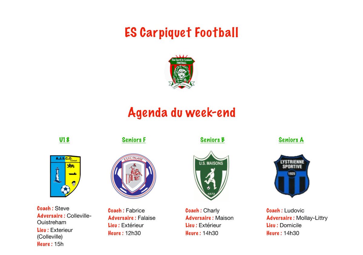 ES Carpiquet Football tweet media