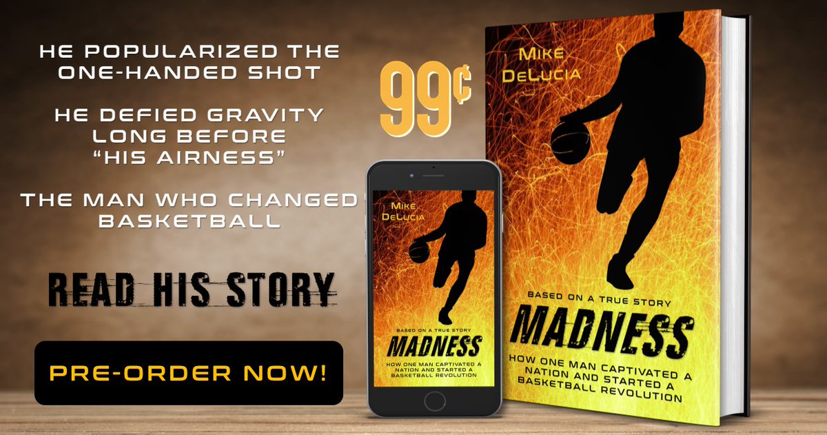 mdeluciabooks's tweet photo. Learn the story of the first modern basketball player who paved the way to March Madness and the #NBA
Order early for #99cents
🏀https://t.co/RGdw3vFuu2
Out on Dec. 21!

#sportsfan
#hankluisetti
#Italian #Basketball #Legend
#MarchMadness
#IARTG
#BookBoost 
#amreading #sports https://t.co/NqRIA4TLz9