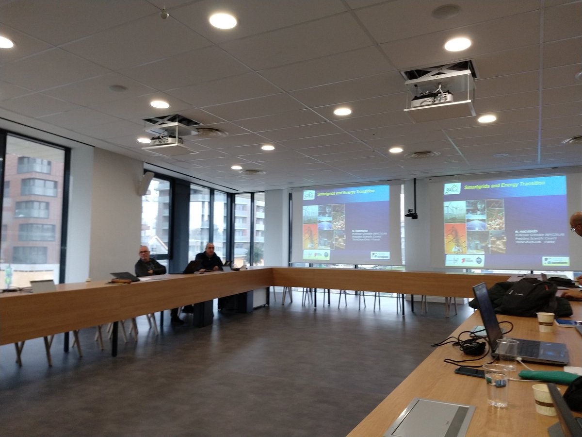 Prof. Nourdine Hadj-Said gives a seminar about challenges and perspectives in smart grids at the incite workshop
