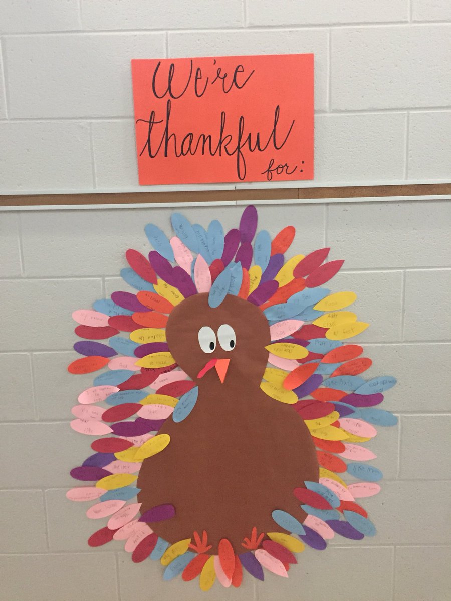spropst2's tweet photo. We dressed our naked bird in gratefulness. Starting the day with one thing we’re grateful for makes a difference. https://t.co/hJ26GwDSvv