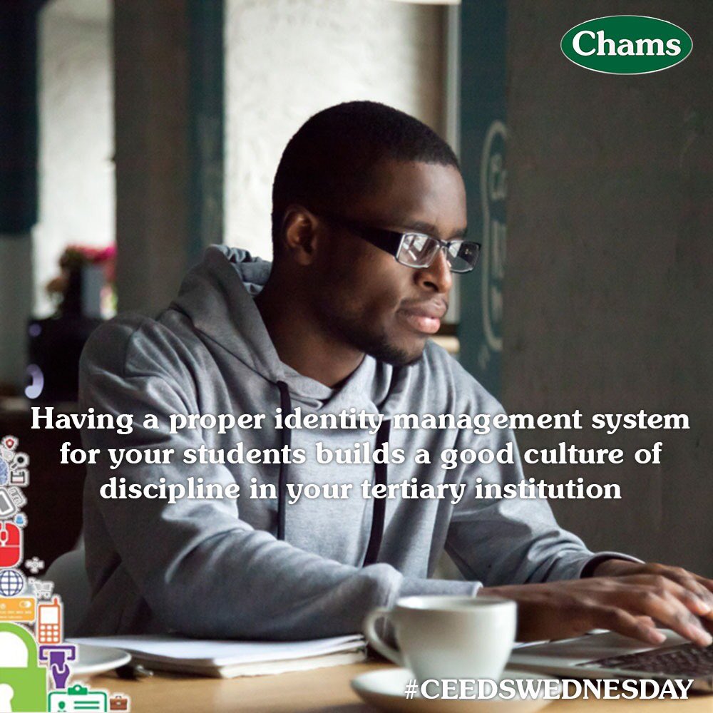 ChamsHoldCo's tweet photo. With Chams E-Education and identity management solution, you can be rest assured of accurate identity management of students in institutions.
For more info, Visit https://t.co/ZjL1BXPU33 #Education #identifymanagement #technology #solution #ChamsPlc https://t.co/c0RxX1BBcs