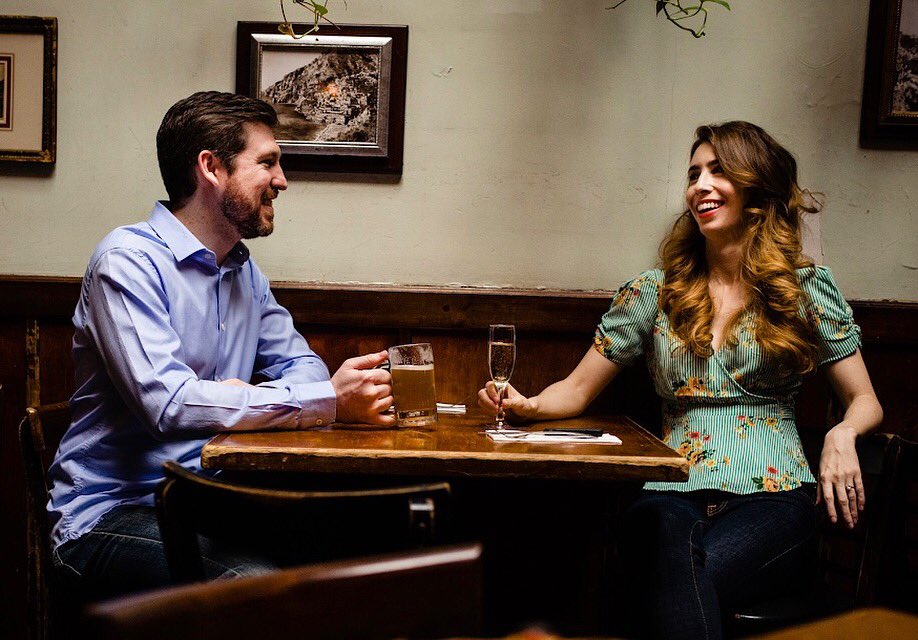 Me and the hubs (I have never called him the hubs before and I don't like it)