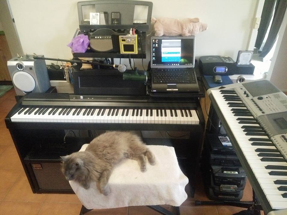 MusicTechMag's tweet photo. Dave Wilkinson #showoffyourstudio https://t.co/mh3WO4rWgF