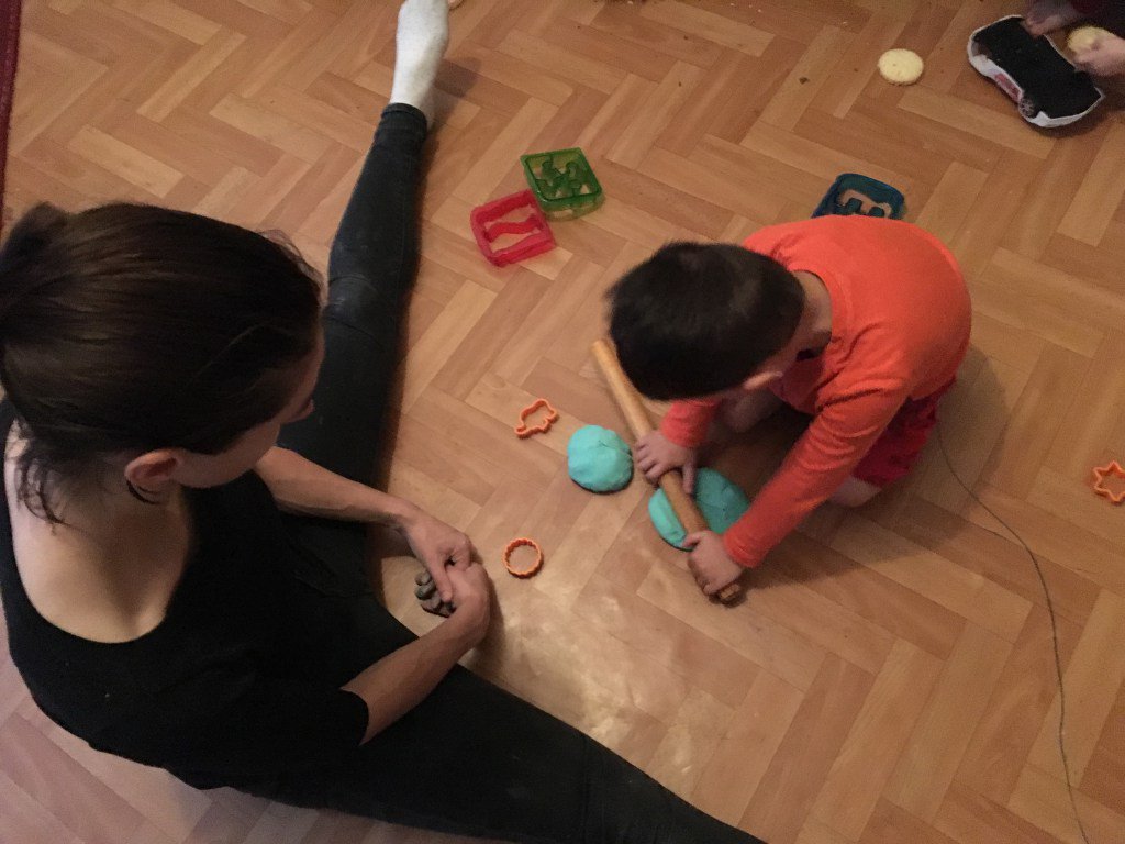 ForFamiliesKG's tweet photo. Homemade #GoBlue Play dough for World Children’s Day! https://t.co/9egRyUCqWp https://t.co/2m9xZJxquB