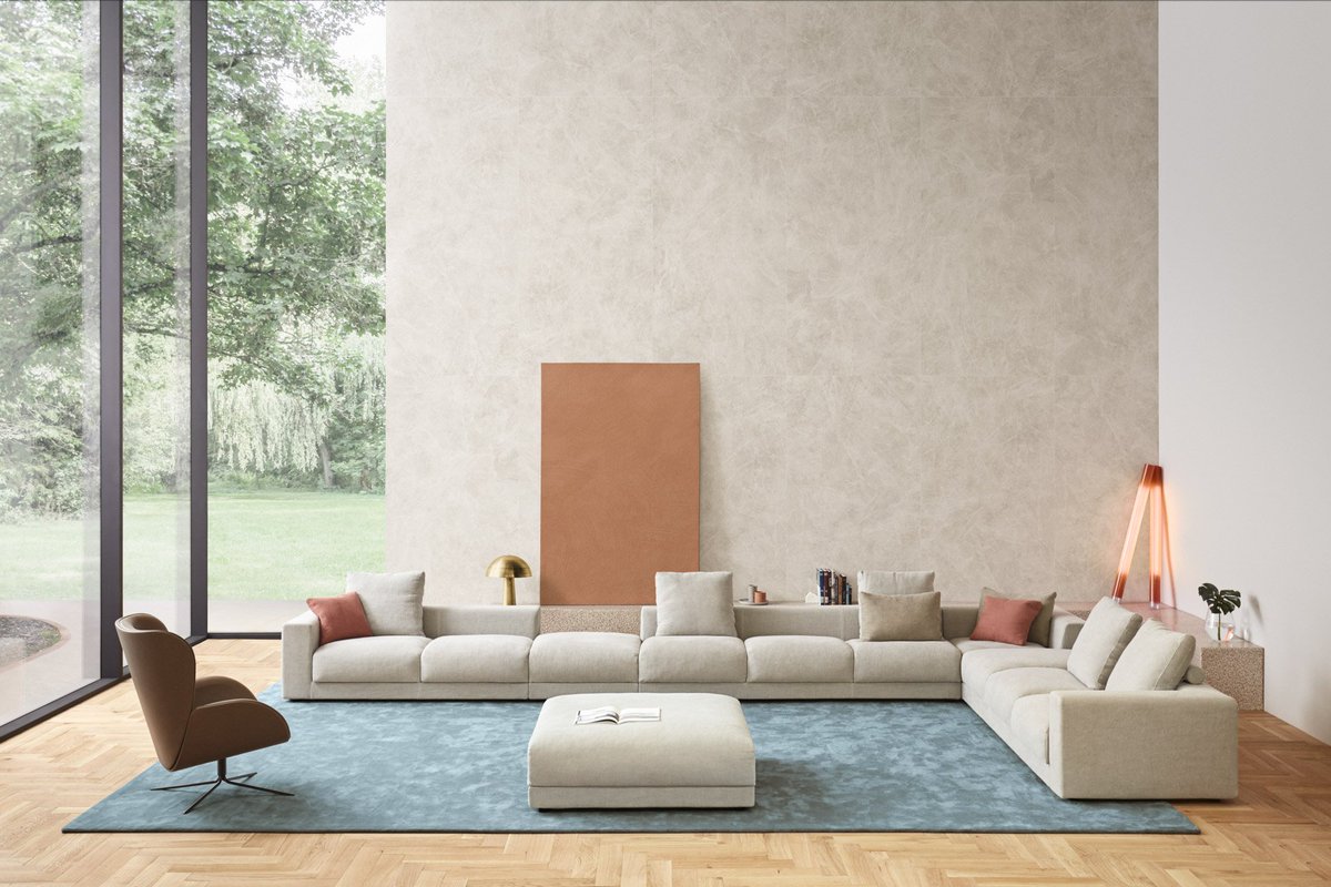 The Easy Living collection is defined by its timeless, subtle and sophisticated character, which transmits its aesthetic essence to the spaces it adorns, whether residential or contract. + info: loom.ly/9564hr4