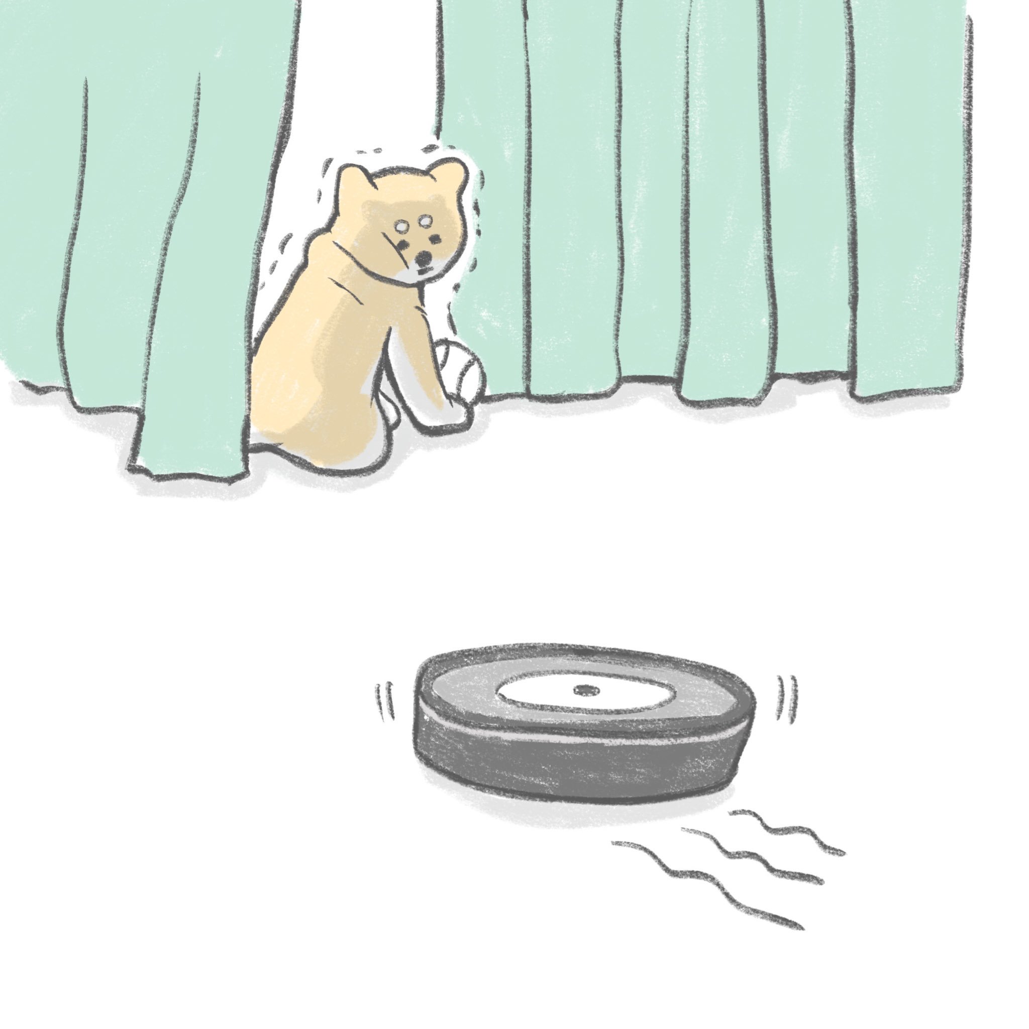 じゅん 家に得体の知れない物が来た時最初はすごく怖がるけどいつのまにか大好きになってるいぬ可愛いですよね T Co 2ng3xu8dc1 Twitter