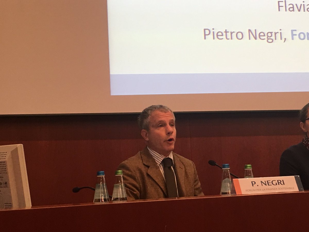 ItalianSriWeek #SRI in #Europe | our President Pietro Negri: Last July IVASS published an important regulation for insurance companies with regard to ESG integration in corporate governance structures