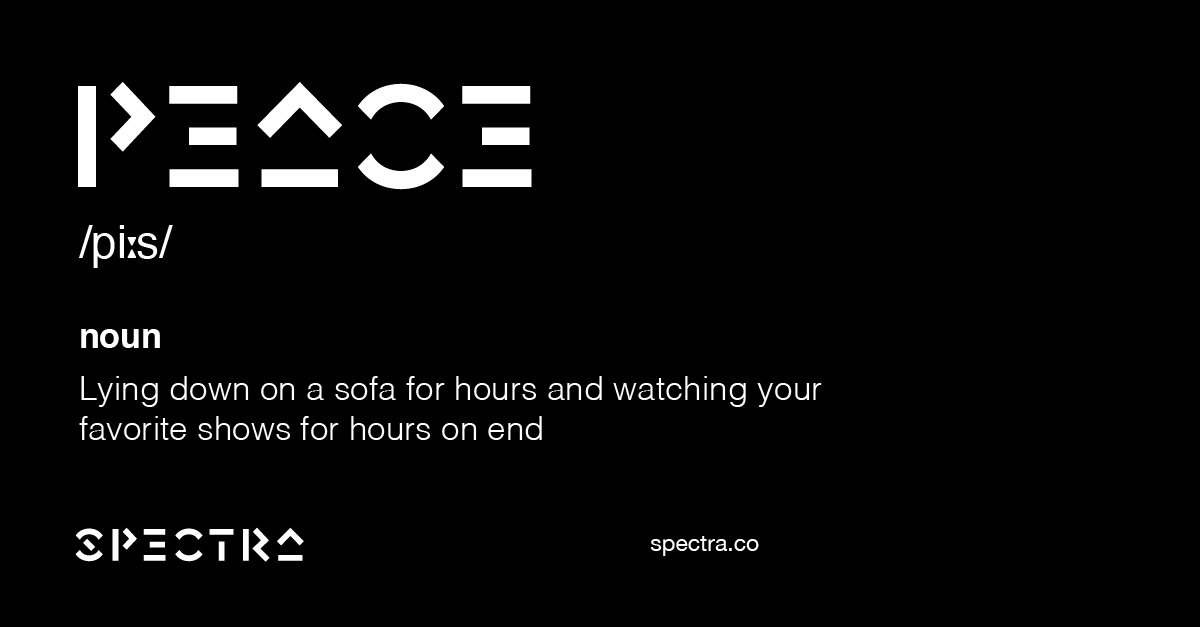 OnSpectra's tweet photo. Couch potato for life! RT if you are one. 😄
#EndlessStreaming #NoMoreInternetWoes #MakeLifeBetter #WorldTelevisionDay https://t.co/I7sdcdPJJm