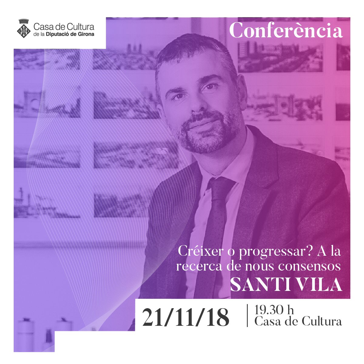 🌏Avui a #Intel·ligènciaCreativa parlarem amb <a href="/SantiVila/">Santi Vila</a> dels reptes futurs en polítiques ambientals.

➕ info. &gt;&gt; bit.ly/2Ko1BfH