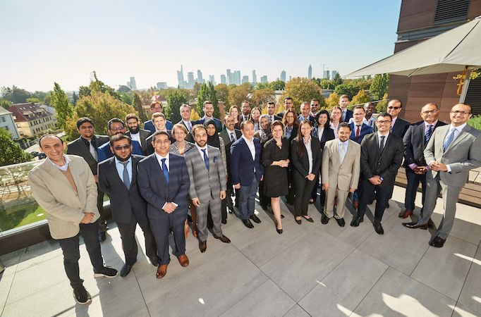 galia_alessi's tweet photo. #fsihm at @FrankfurtSchool. The first module in Frankfurt includes: team building activities, team work principles, individual ethics, intercultural communication, conflict management and shared responsibility. Learn more about the programme: https://t.co/hkhvkabpum https://t.co/Hw2QNyEN21