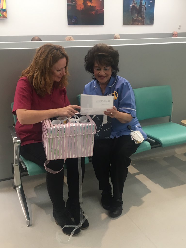 WSHTsafeguard's tweet photo. The team visited the Eye Clinic at Southlands Hospital. Our specialist safeguarding nurse highlights the issue of modern slavery with a ‘gift box’ along with another message of support from the fantastic staff. Thank you for making us feel so welcome 😀 https://t.co/nBmlJLBS7w