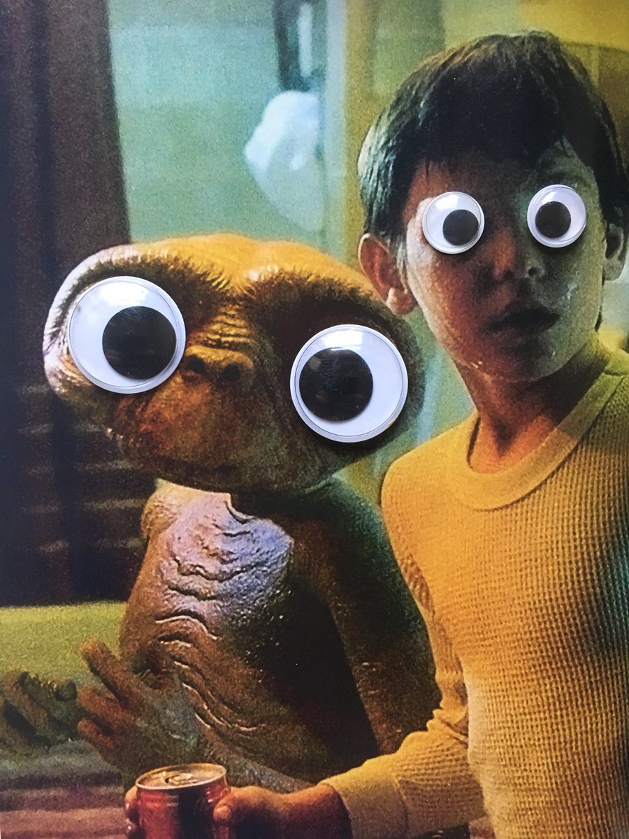 joeheenan's tweet photo. Adding googly eyes to films is my new favourite thing https://t.co/3OIHXEgjCT
