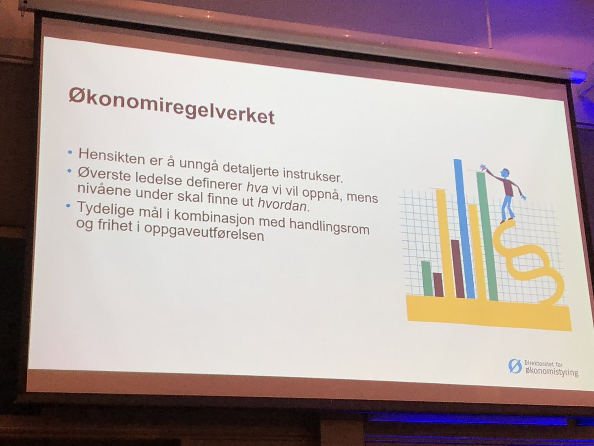 Det ER gode prinsipper for styringsdialogen. Men følges ikke alltid i praksis.. #forvaltningskonferansen