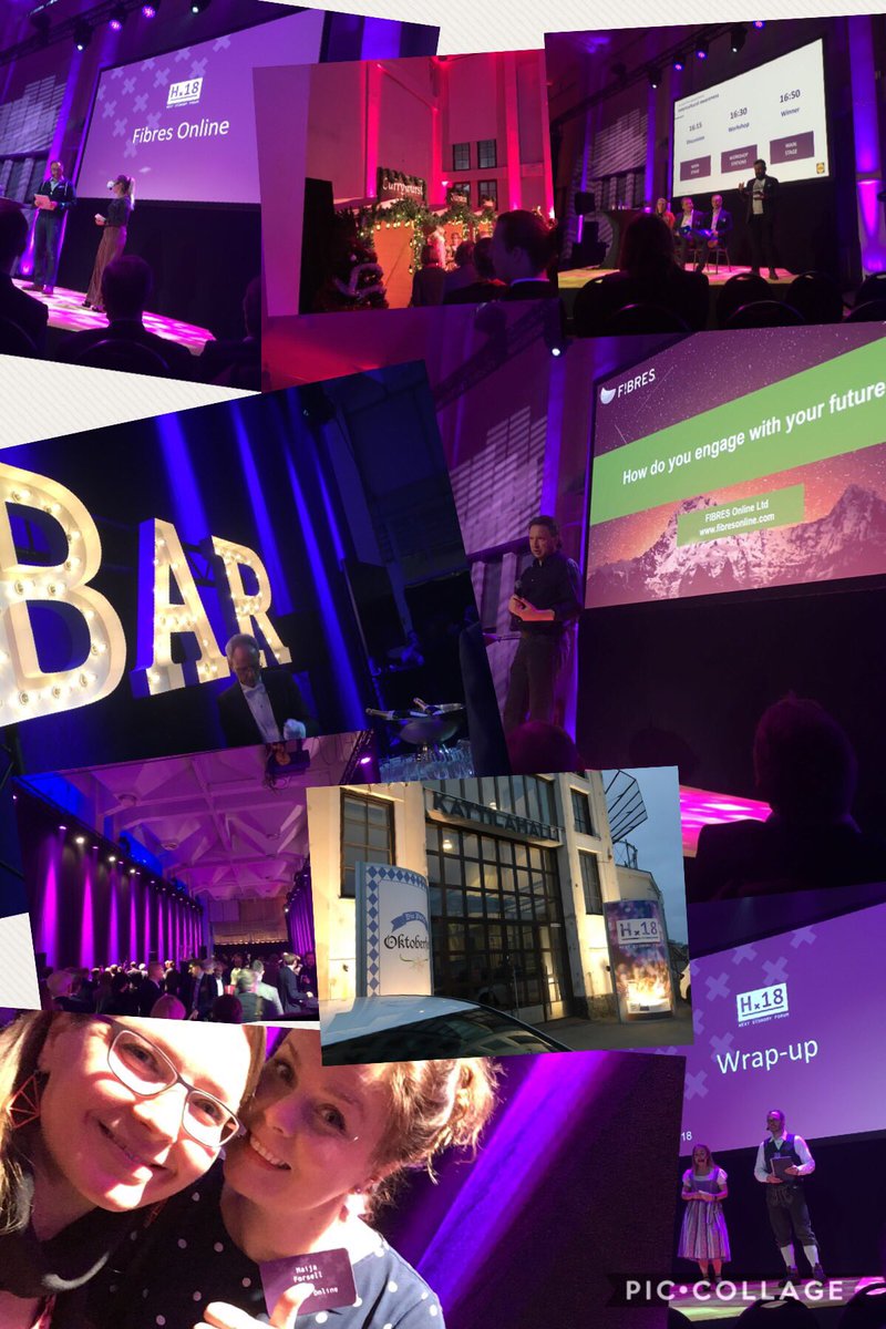 FibresOnline's tweet photo. Inspirational afternoon and a fun evening with @AHKfinnland @AHKsuomi at #H18 Next Economy Forum. @panukause pitched our software built for collaboration on future trends and strategy. Thanks for the event and see you soon! #teamfibres #foresight #strategicmanagement https://t.co/0hH2V2fuQF