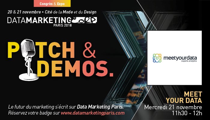 [#DMPARIS - LES PITCH &amp; DEMOS] 🎙️
« Google Analytics, ces erreurs que vous commettez tous, et comment les éviter. » Rejoignez l’atelier de <a href="/meetyourdata/">Qwamplify Analytics - meet your data</a> maintenant, salle atelier A !