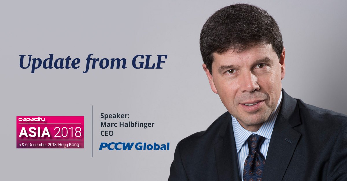 PCCWGlobal's tweet photo. Together with other service providers, we’re continuing our mission to build a truly global ecosystem of connectivity among carriers. Join  Marc Halbfinger, PCCW Global CEO, at Capacity Asia for an update  from the Global Leadership Forum (GLF). https://t.co/YliGPVbaz1