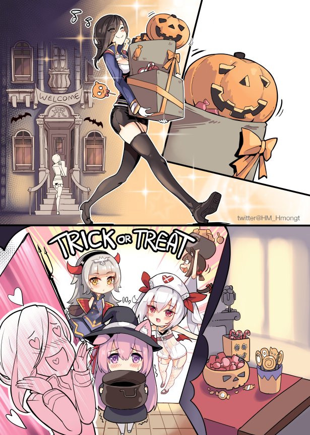 Nightmare before Halloween !
#アズールレーン 