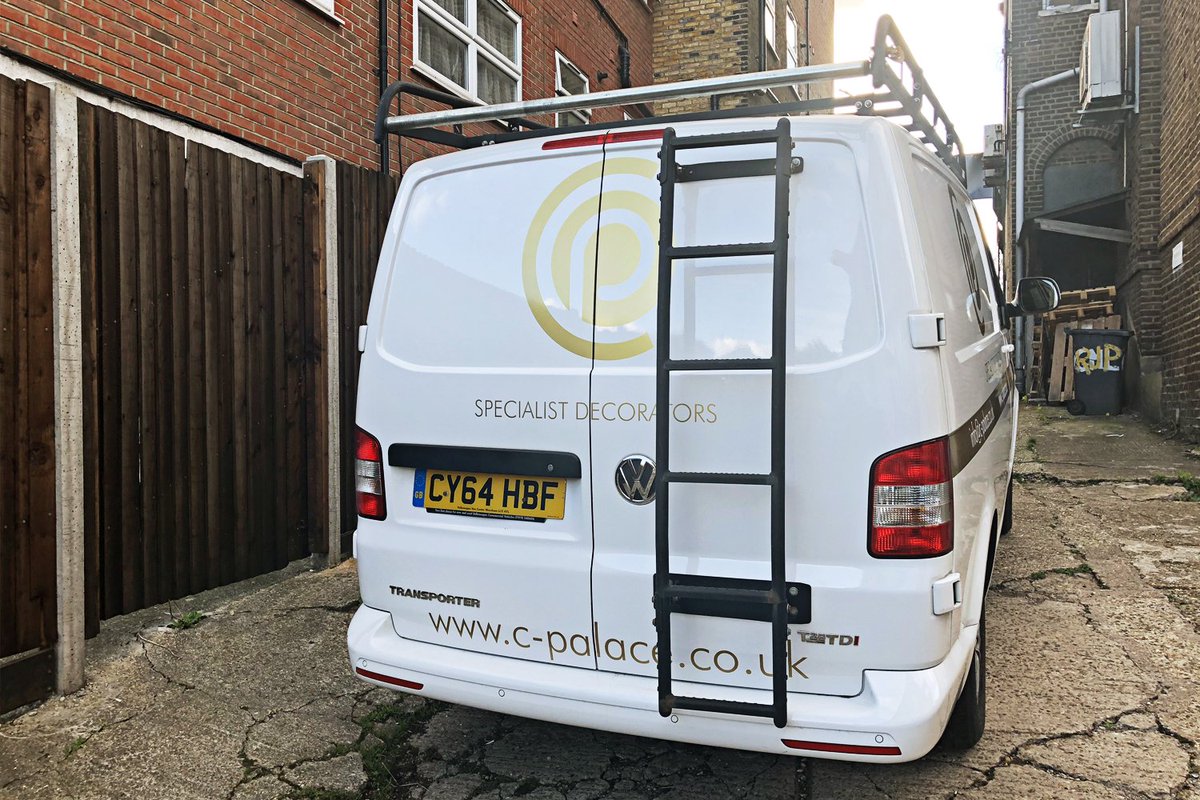 GreenSignUK's tweet photo. Van sign writing for our customer C.Palace LTD https://t.co/bBhtZualyS