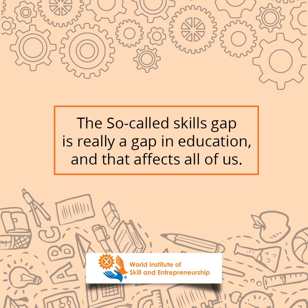 WISEPMO's tweet photo. Skill Gap is the difference in the skills required on the job and the actual skills possessed by the employees.  
#WISE #SkillsGap https://t.co/Xo4ueQ7p7p
