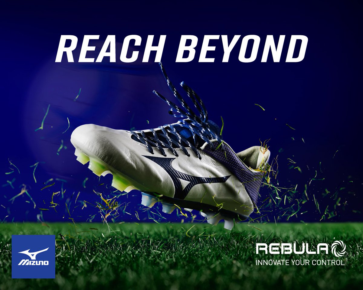 MizunoID's tweet photo. Hand-crafted from the finest Mizuno K-Leather to bring professional level power, control and and pace to your game.

#reachbeyond #mizunoid #rebula #mizuno #mizunofootball https://t.co/5JZOZbZLTH
