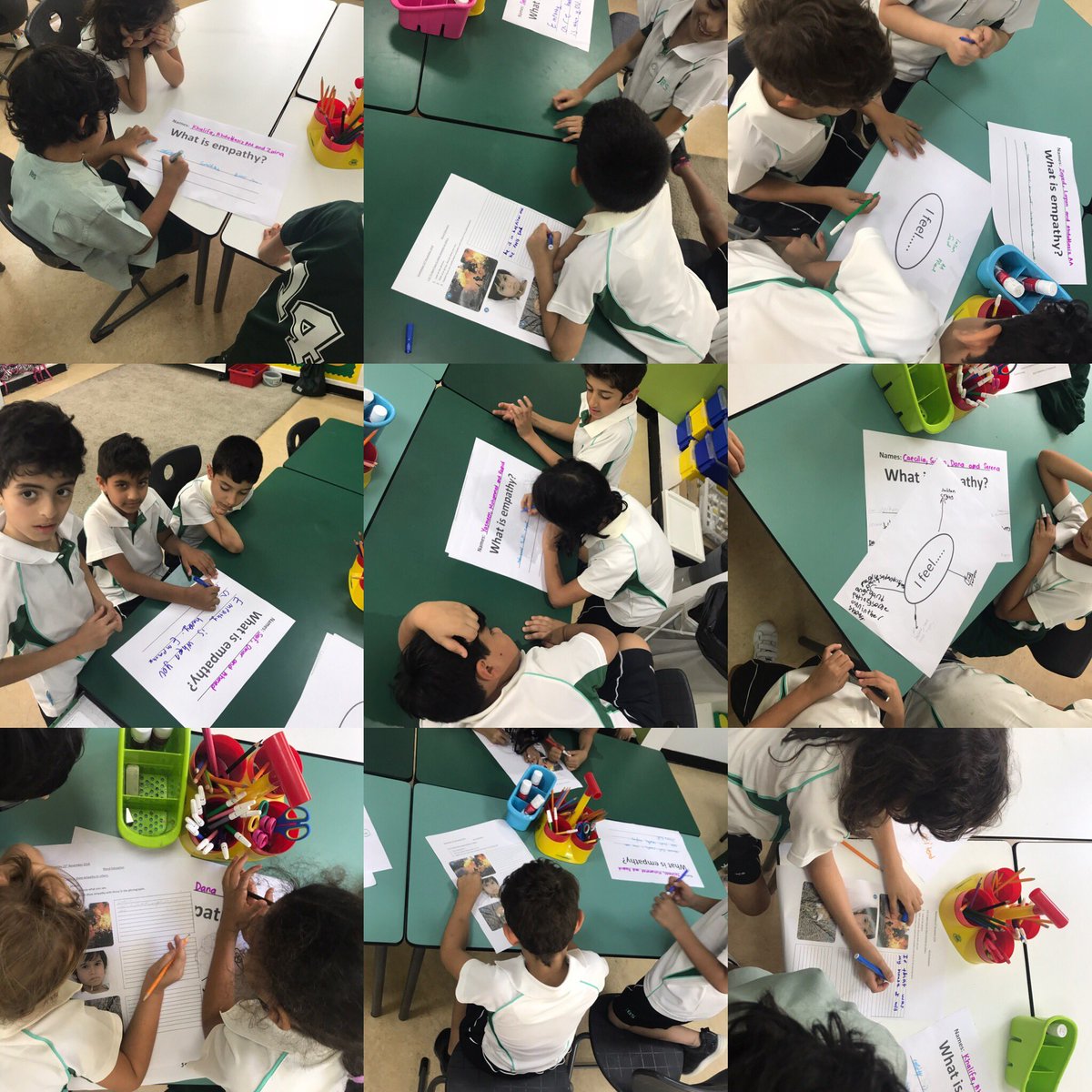 Today in Moral Education the Cheetahs learnt how to show empathy to others. They worked collaboratively to discuss and explain how they would show empathy when they put themselves in someone else’s shoes #leadersofthefuture #inspiringyoungminds #moraleducation