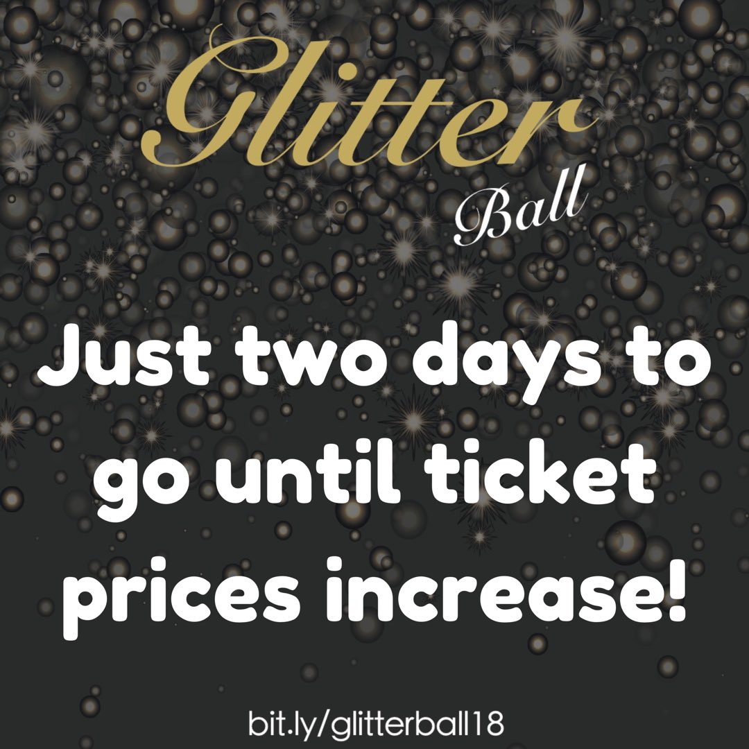 Our county office will be open until at least 9pm tonight so pop in and get your tickets, however if you’re heading to us later than 9pm please give us a call on 01452 526 032 or ring Carly on 07923 585 786 or Caz on 07858 021 074 to make sure we are still there 🎟
