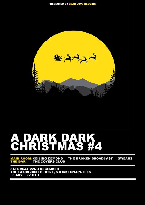 Let us toast, let us toast to all the living &amp; the ghosts.
Let us toast, let us toast to all of these times 🥂👻
It's gonna be A Dark, Dark Christmas on Teesside 🎑

Tickets: bit.ly/2Acoj69