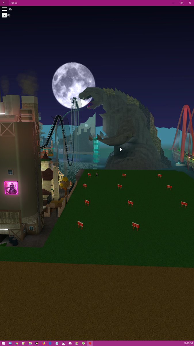 barrelboy's tweet image. What happens when a ginormous kaiju makes landfall on an unsuspecting theme park? imgur.com/a/ZcOUXSC