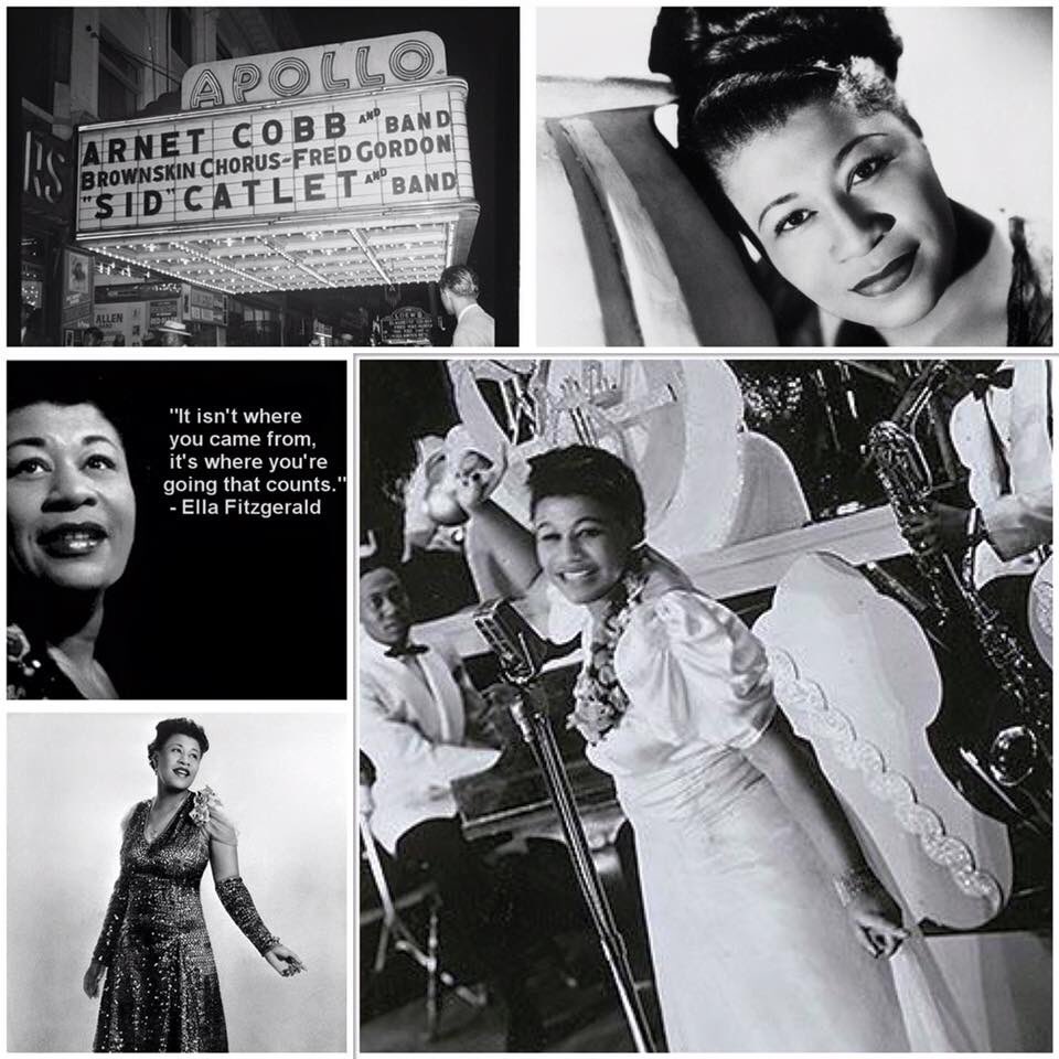 Ella Fitzgerald, 21 Kasim 1934'de Harlem’deki Apollo Tiyatrosu’nda ama...