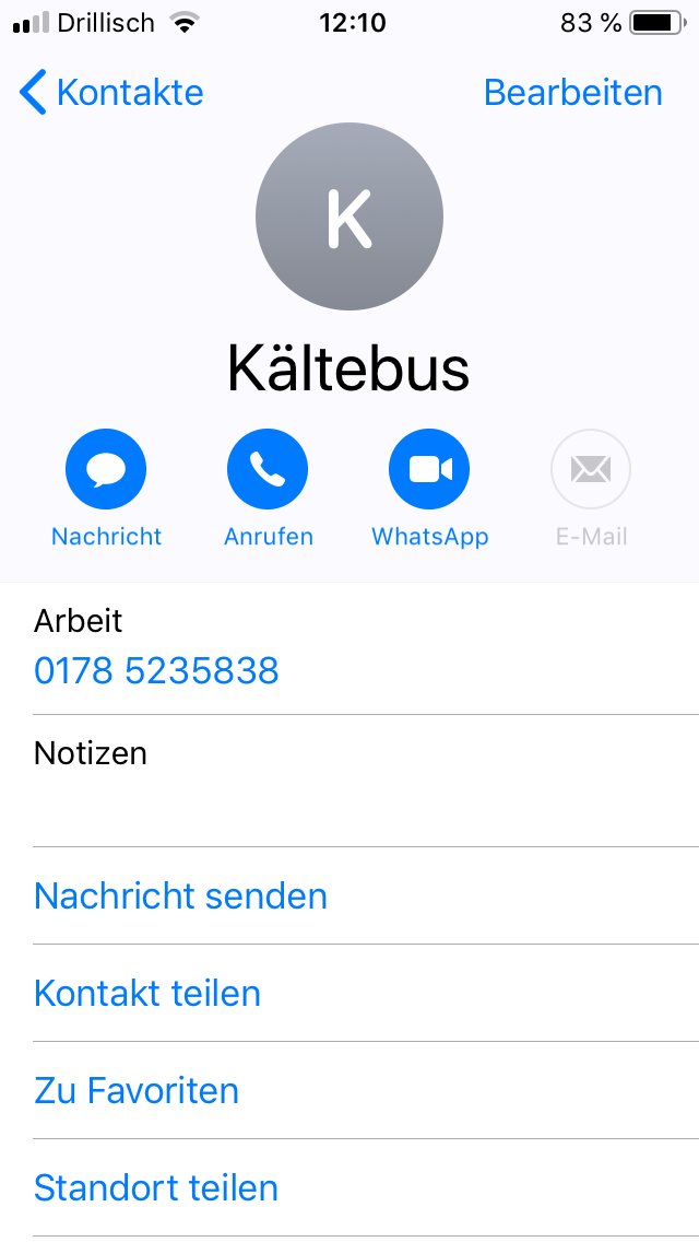 Nummer vom <a href="/kaeltebus/">kaeltebus</a>  in Berlin: 01785235838 #waermespenden