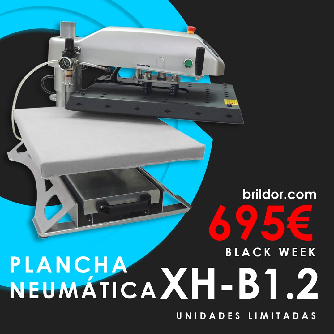 Brildor's tweet photo. #blackweekbrildor quieres una plancha para transfer??? Necesitas una #plancha #neumatica como ésta💪💪 Se están acabando!!!
#transferlaser #heattransfer #laserdarknocut #papeltransfer #heatpress #brildor #transfercamisetas
https://t.co/kqbmPz3oF7 https://t.co/hczp7DTZz9
