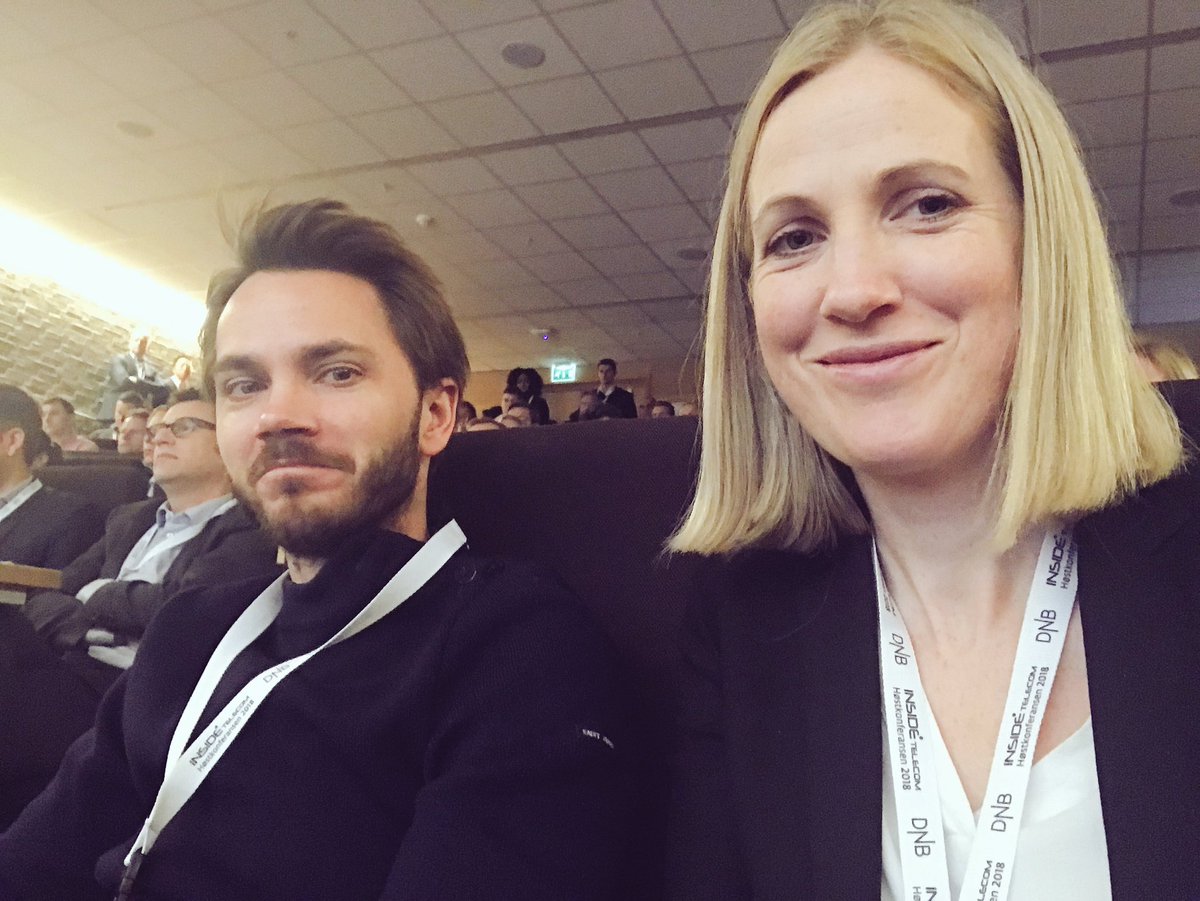 I dag er det Inside Telecom Høstkonferansen 2018. @Sigve_telenor deler hvordan vi har verdens beste utgangspunkt for å digitalisere Norge, digitalisere hvordan vi jobber, og digitalisere kundeopplevelsen. #Insidekonf @TelenorGroup